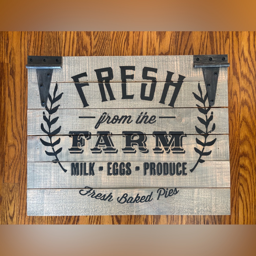 Rustic Farmhouse Wall Decor Sign